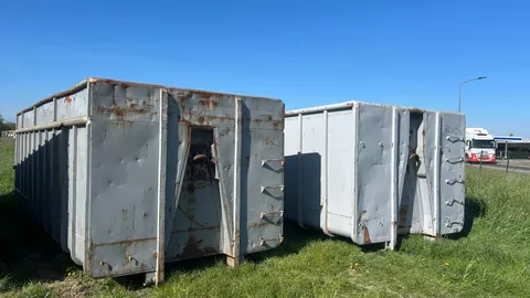 Schenk Container bak / 34 m2 / kabel / haak